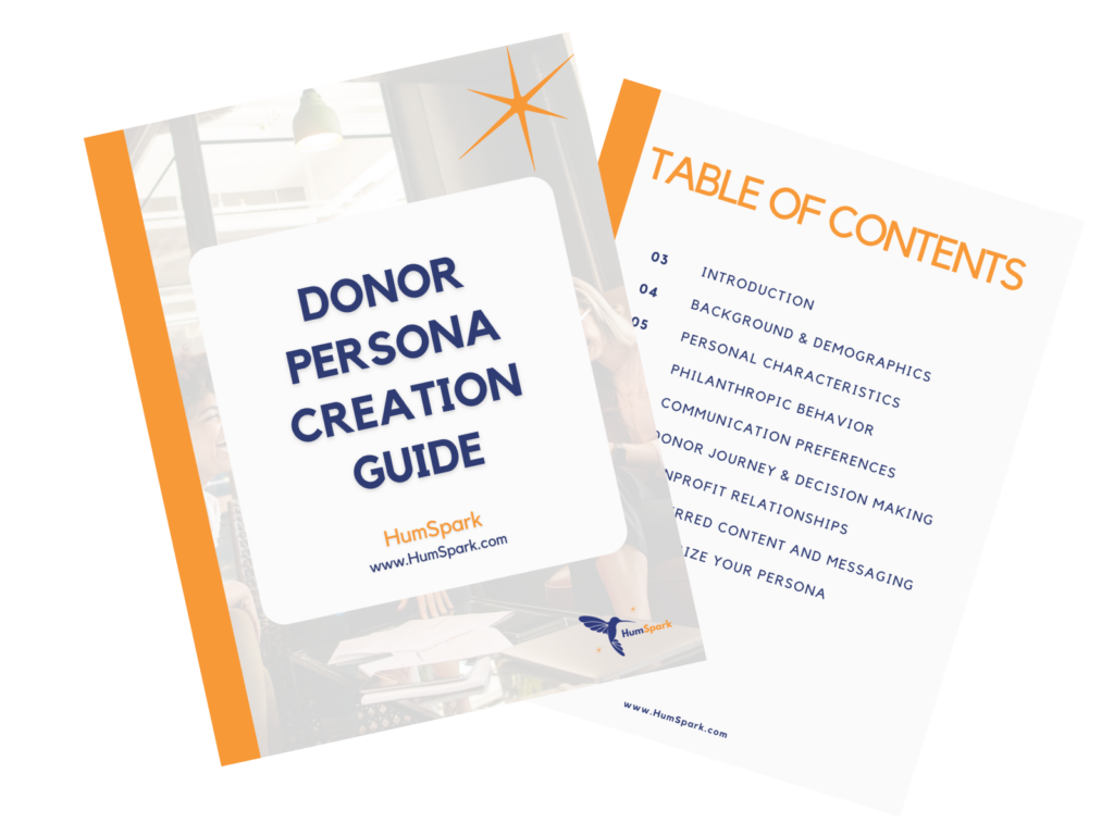 donor persona creation guide